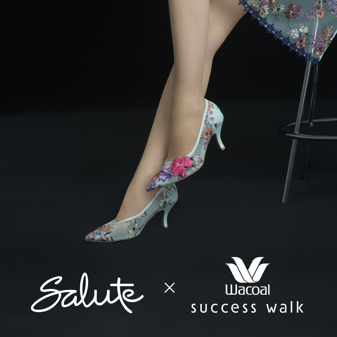 Salute サルート25G TU サクセスウォーク パンプス23.5cm サルート×サクセスウォーク コラボパンプス 第2弾✨ 期間限定ワコール