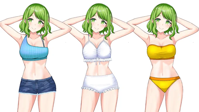 今年のビキニ妄想 #森中びじゅつかん