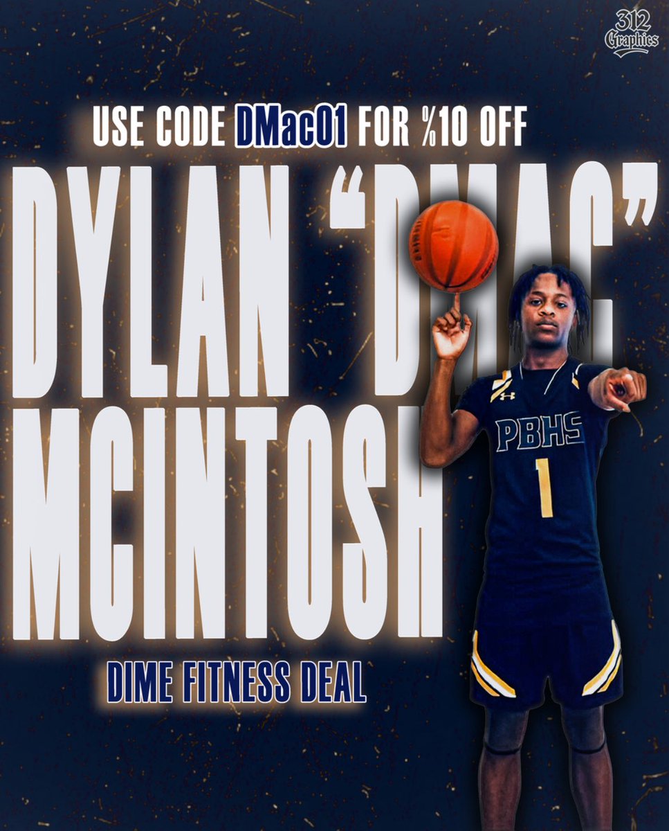 DylanMcIntosh_1's tweet image. Blessed to announce my partnership with DIME Fitness!! Go shop and use Code &quot;DMacO1&quot; for %10 off when u checkout! #dimefitness #AGTG
