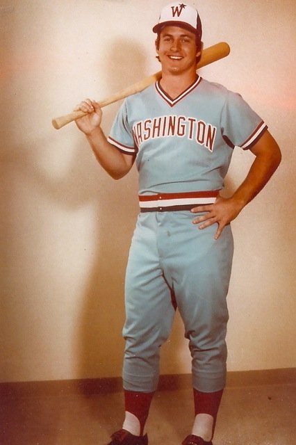 Through the powers of both <a href="/RoyalRetros/">Royal Retros</a> and <a href="/HatClub/">HAT CLUB</a>, I rep the #Nats at Petco with the would-be jerseys of the 1974 Washington "Stars."

The Padres were all but sold and ready to move to DC until Ray Kroc saved the day for San Diego. This is the prototype jersey and cap.