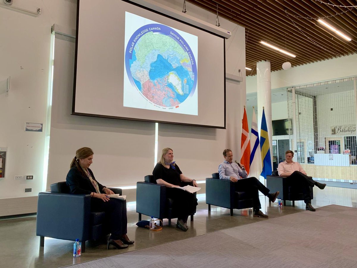 A great visit to #Whitehorse, YT &amp; <a href="/GCTFN/">Carcross/Tagish FN</a>, focus on First Nations vibrant arts and culture. Enjoyed meeting with Premier <a href="/RanjPillai1/">Ranj Pillai</a> and <a href="/yukongov/">Government of Yukon</a> briefings on YT political issues and economic prospects. Also did a Nordic panel on #Arctic security, arranged by <a href="/thecic/">The CIC</a>-Yukon.