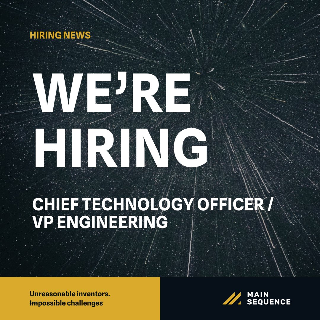 A game-changing space-tech startup is hiring a CTO/VP Engineering. 🌌

💥Lead the team building the next-generation of ground infrastructure for satellite comms.
📍Based in Sydney, this role requires global ambition to achieve real-world impact.

If this sounds like you or