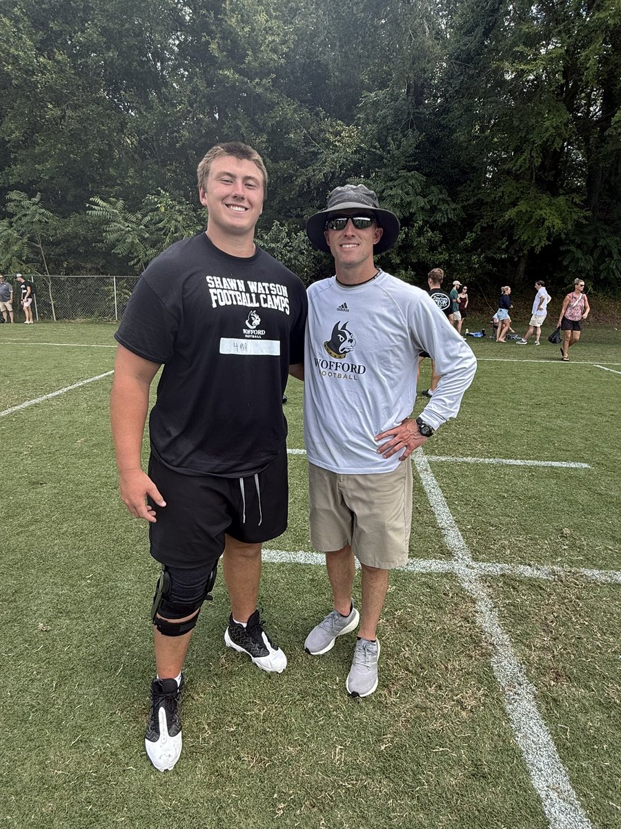 CadeSpenc14's tweet image. Thank you for the invite @Coach_Doolittle and thank you to @Cwoods75 for the coaching. Had a great time and looking forward to going to Gibbs Stadium and watching the Terriers this fall.