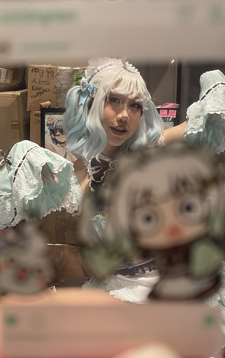 PrimePineapple's tweet image. Me too Minto... @Danisaurz's Mint Cosplay was PEAK ๐๐ Thank you for bringing her out again on Sunday!