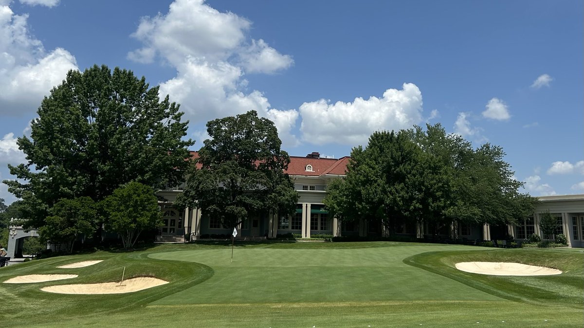 Spa Day for Putting Surfaces, Supplemental Air Movement, Hoses on Standby… 
Man it’s good to be home!
LCC Men’s Calcutta Looms🏆