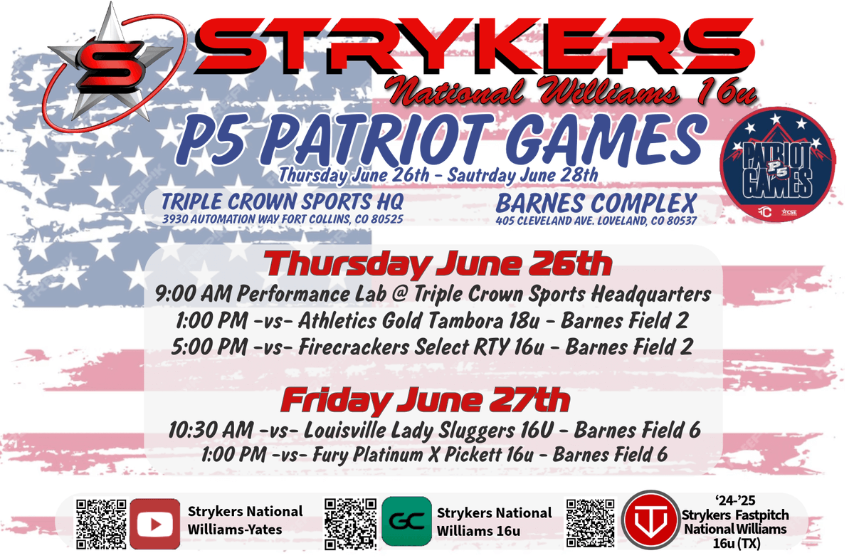Mariah (@mariahramirez08) on Twitter photo P5 Schedule is out!!!
<a href="/NationalEsparza/">Strykers National Esparza ๐</a>
<a href="/Strykers27_Nat/">Strykers National Williams-Yates-27</a> P5 Schedule is out!!!
<a href="/NationalEsparza/">Strykers National Esparza ๐</a>
<a href="/Strykers27_Nat/">Strykers National Williams-Yates-27</a>