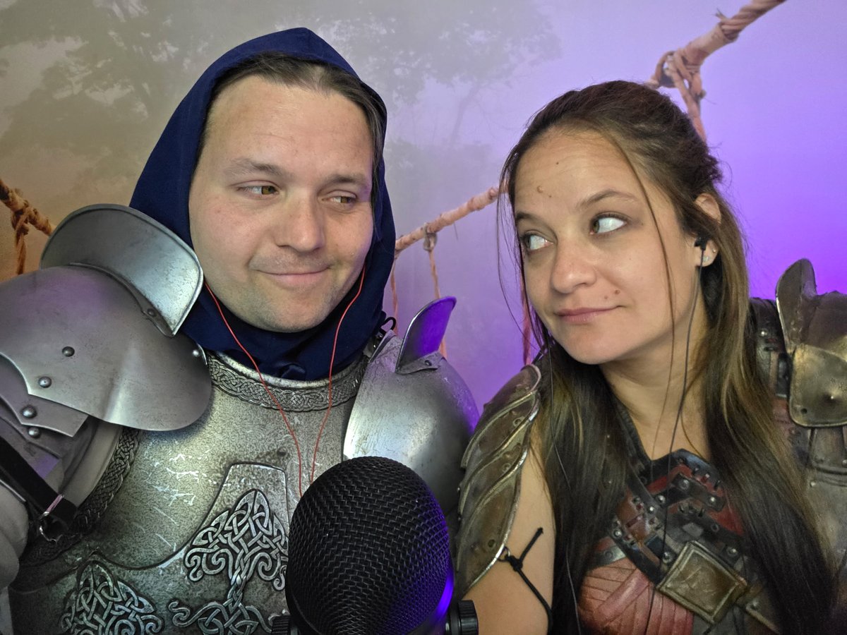 ☆Diana Restrepo☆ (@dianares3) on Twitter photo Time for some Knight action tonight! Can we defeat the undead?! Solve the myth?! Join us <a href="/BrianaDeCoster/">Utahime➡️GenCon</a> <a href="/azerold1/">Adam Conn</a> GM <a href="/ErikFrankhouse/">Erik Frankhouse 🎥NEW SHOW🎥</a> over on youtube.com/live/yfvPqkwFf… 6PM PST NOW
#TTRPG #d20 #actualplay 🖤🗝️ Time for some Knight action tonight! Can we defeat the undead?! Solve the myth?! Join us <a href="/BrianaDeCoster/">Utahime➡️GenCon</a> <a href="/azerold1/">Adam Conn</a> GM <a href="/ErikFrankhouse/">Erik Frankhouse 🎥NEW SHOW🎥</a> over on youtube.com/live/yfvPqkwFf… 6PM PST NOW
#TTRPG #d20 #actualplay 🖤🗝️