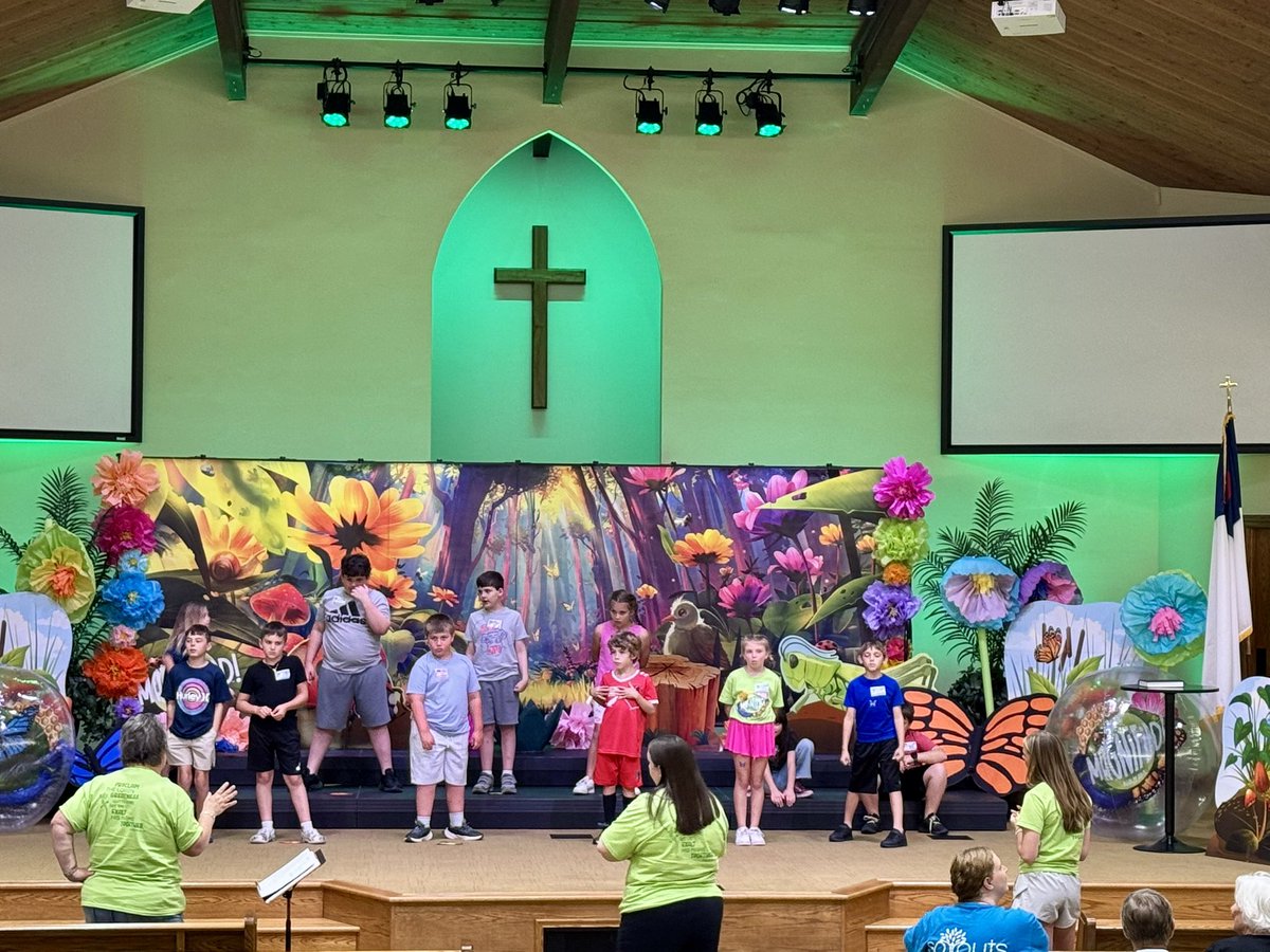 Vacation Bible School is always a great time. <a href="/CrossLanesBapt/">Cross Lanes Baptist</a>