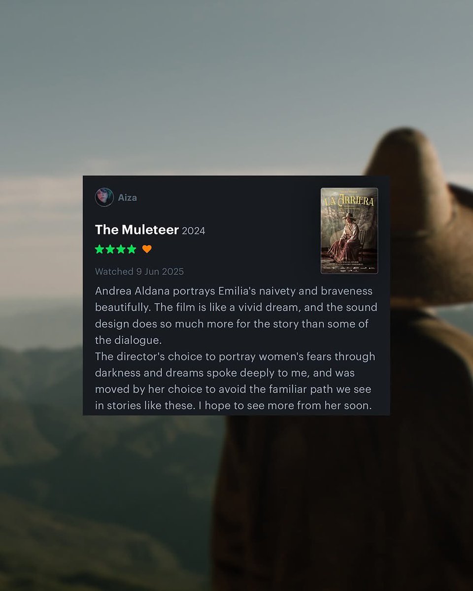 Estos son algunos de los comentarios de quien ya vio La Arriera. 🎬 ✨

Si tú también ya la viste, comparte tus impresiones en los comentarios y sigue recomendando la película.

La Arriera, ¡ya en cines! 
#laarrierapelícula #cinemexicano #cine #arrierossomos