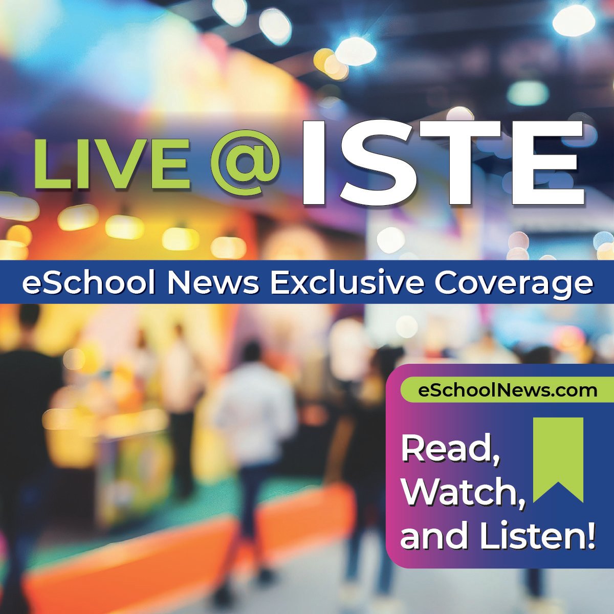 Get ready for #ISTELive25 with us! 🚨

The biggest edtech trade show in the U.S. is almost here—and we’re gearing up with previews, sneak peeks, and stories you won’t want to miss. 💡🎒

📲 Bookmark this page for exclusive coverage: hubs.li/Q03td37X0