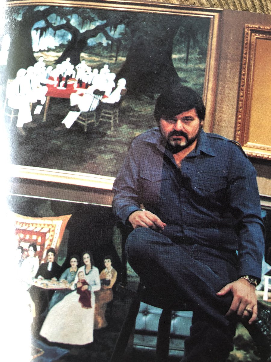 JackpotNick's tweet image. #Rodrigue originally hit it big with his #Cajun #LiveOak landscapes but his 2nd act w/ #BlueDog was incredibly more lucrative although not as well proclaimed by art critics I would imagine