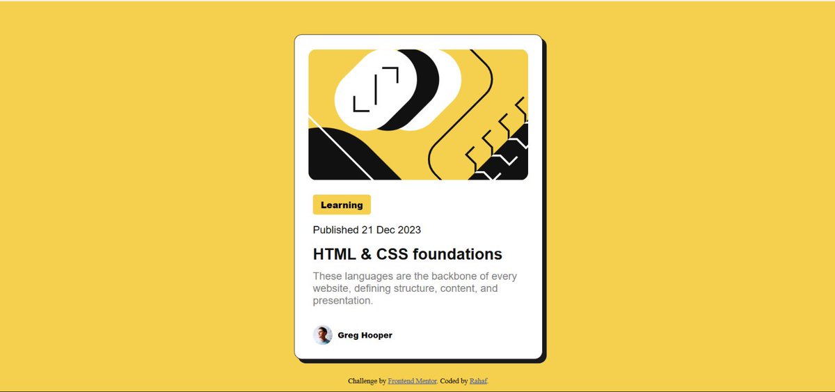 hafcode's tweet image. بدايات 2024 كنت أطبق تحديات على Frontend Mentor علشان أتقن HTML , CSS والحمدلله تمكنت من إطلاق ملف أعمالي باستخدام Next.js 
سعيدة وفخورة بهذا الفارق الي طلعت منه بهذي النتيجة
ملف أعمالي : 
my-portfolio-three-peach-12.vercel.app/#MyWorks

وما زلت أسعى للتعلم المستمر والتطوير واحتراف التقنيات الجديدة 🚀