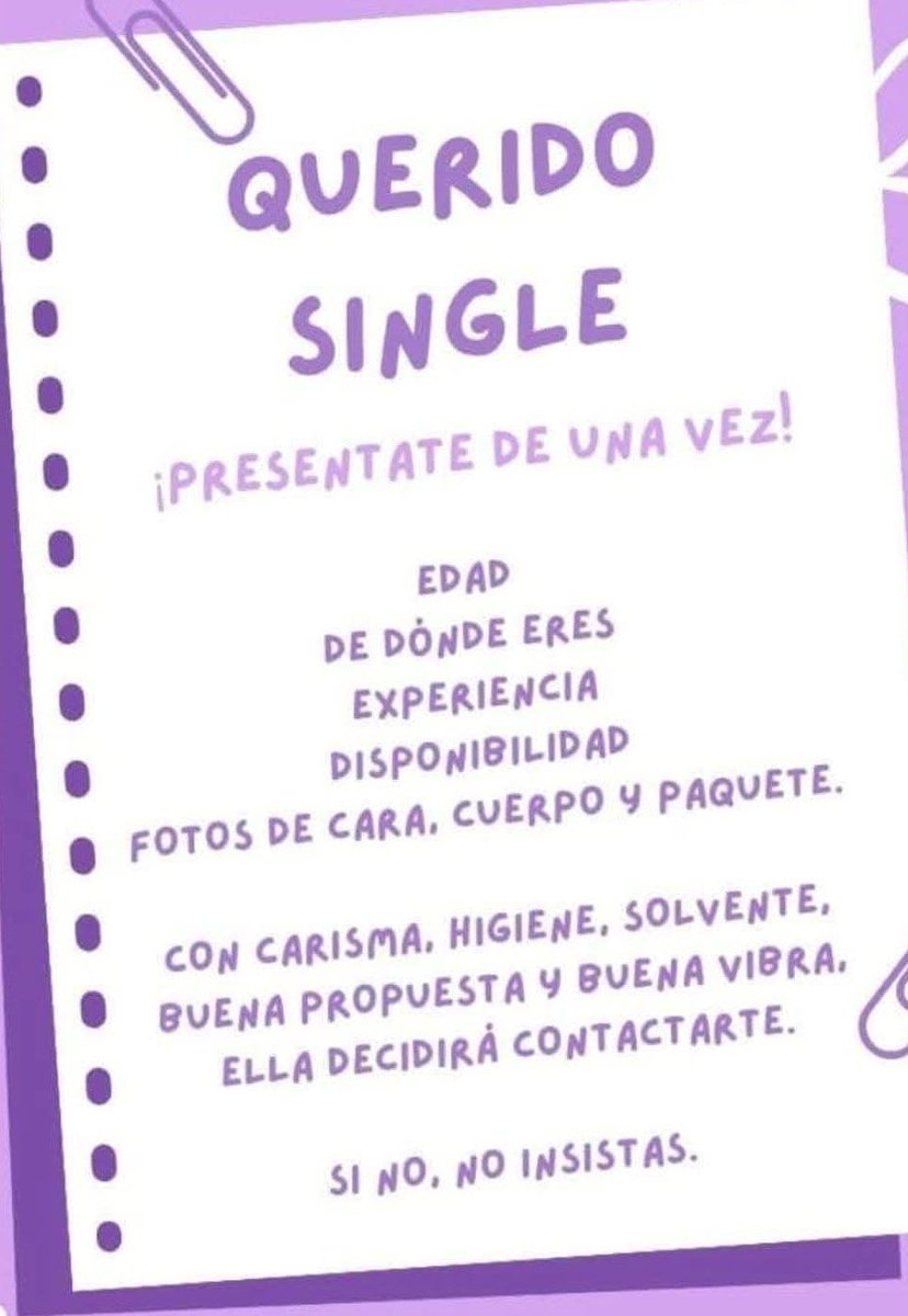No solo ponga "Hola" 

#single #singles #esposahot 
#lunes #iniciodesemana #hotwife #swinger