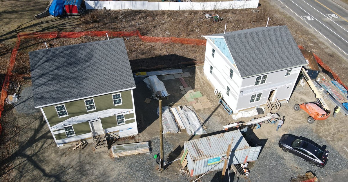 We're happy to be dedicating the two homes at 521 &amp; 523 Sunderland Rd in Worcester to their families this Wednesday, June 25th at 3:30. Thank you to all groups, organizations, volunteers and staff. We couldn’t have done it without you all.