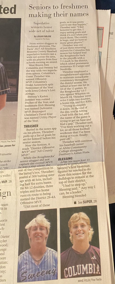 Grant Thrasher (@g_thrash16) on Twitter photo Blessed to have been named offensive MVP of southern Brazoria County! Can’t wait to get to work <a href="/AlvinCCBaseball/">Alvin CC Baseball</a> <a href="/Coachschreib/">Jason Schreiber</a> <a href="/Coach_OReed/">Oscar Reed</a> <a href="/bryan_sturges/">Bryan Sturges</a> Blessed to have been named offensive MVP of southern Brazoria County! Can’t wait to get to work <a href="/AlvinCCBaseball/">Alvin CC Baseball</a> <a href="/Coachschreib/">Jason Schreiber</a> <a href="/Coach_OReed/">Oscar Reed</a> <a href="/bryan_sturges/">Bryan Sturges</a>