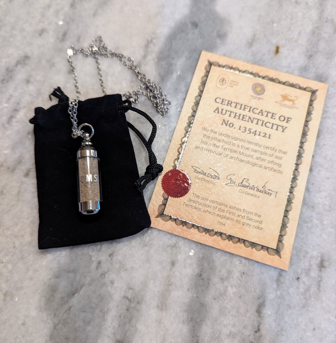 The Pendant of Eternal Faith, a meaningful, faith-filled piece that features genuine soil from the Temple Mount in Jerusalem, Review and giveaway! #TempleMountSoil #HolyLandArtifacts #PreserveHistory #BiblicalArtifacts buzz4mommies.blogspot.com/2025/06/temple…