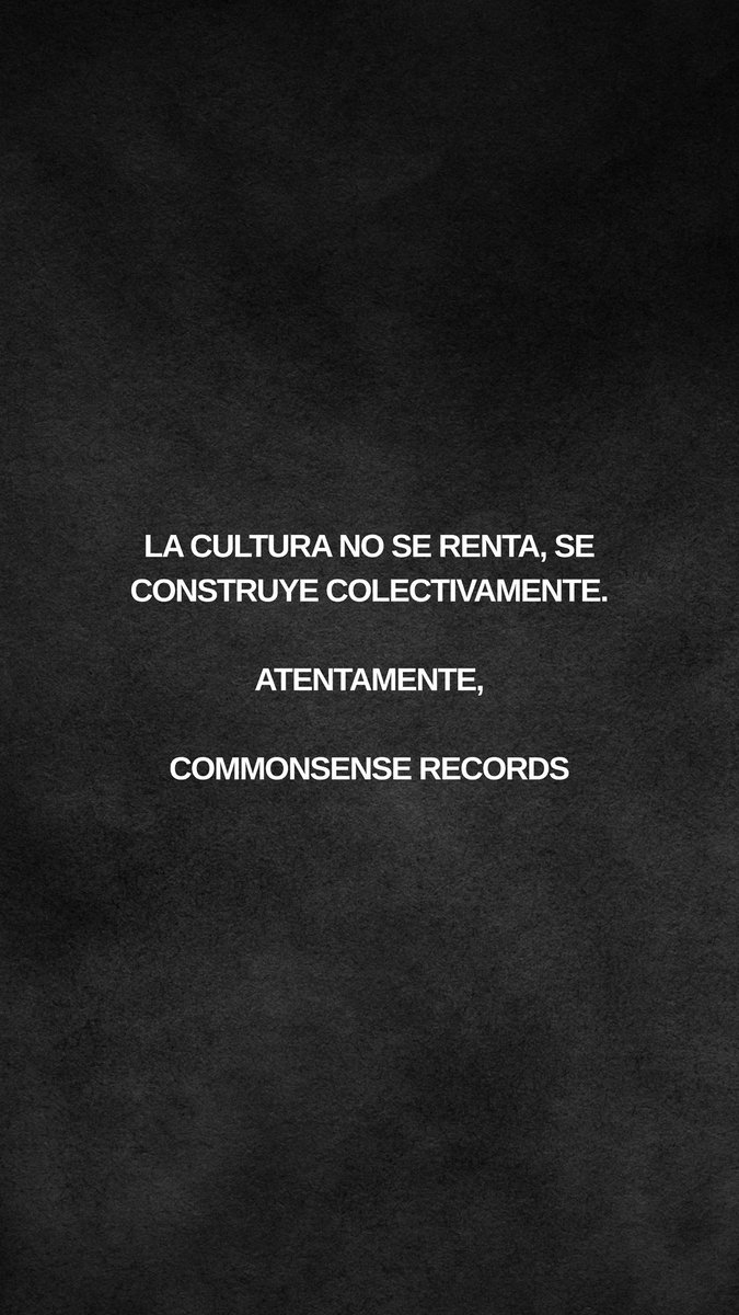 CommonSense Records tweet media