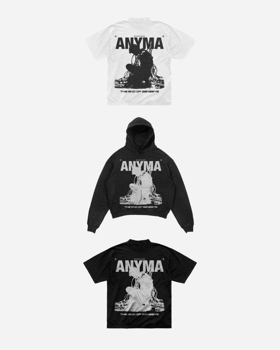 anyma_eva's tweet image. The End Of Genesys - Exclusive merch now available 👁
anyma.shop