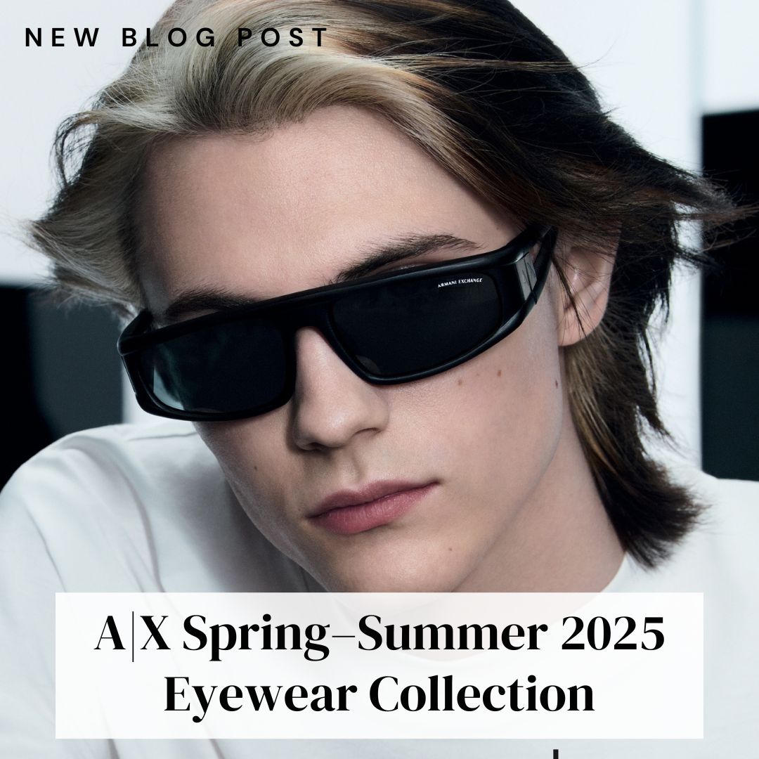 DesignerOptics1's tweet photo. ✨ Step into summer with a fresh take on eyewear. Check out our latest blog post which explores the Armani Exchange Spring–Summer 2025 Eyewear Collection, where futuristic designs, iconic silhouettes, and eco-conscious details collide. 
🔗 https://t.co/a2zOlsNGcH #ArmaniExchange https://t.co/fUz2Y7Jmoe
