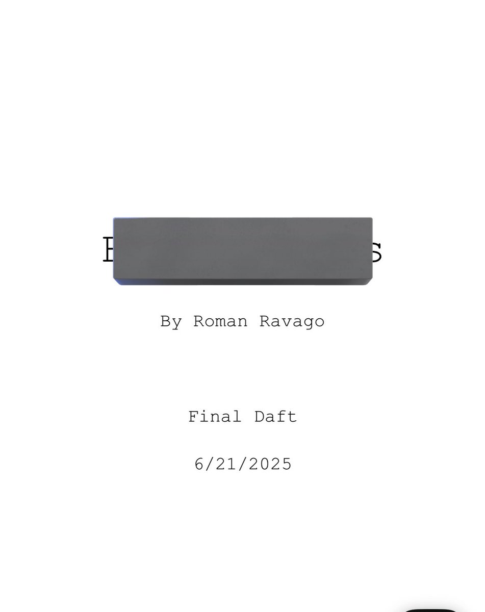 Didn’t mean for this to be revealed through a screenshot but I’m just beyond excited to announce our first feature film!!! Title isn’t confirmed yet but more details will be revealed in time. 

Written and Directed by <a href="/slubba520/">Bubbster Scruggs</a> 

Stay tuned ❤️
