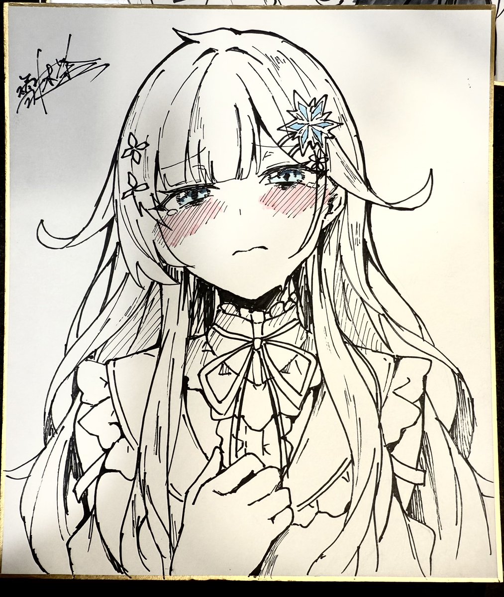 リクエスト色紙 まひまひ 