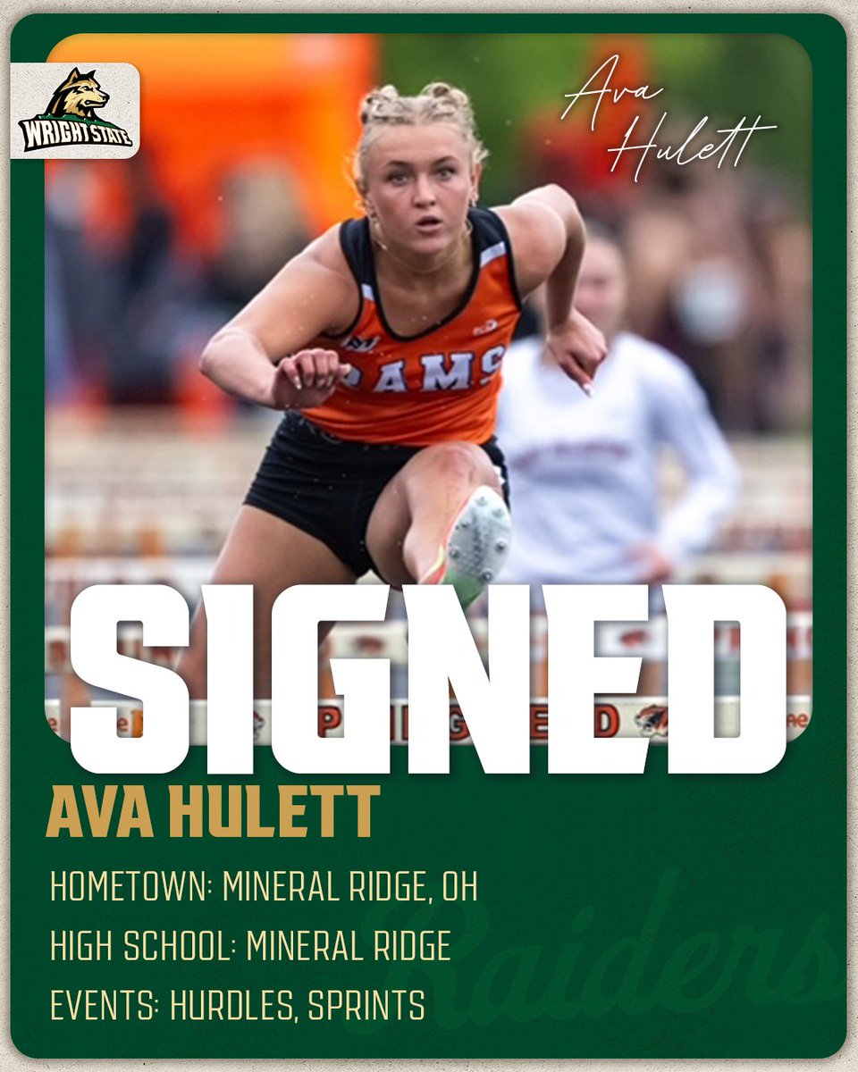 SIGNED ✔️

Let's welcome Ava Hulett to the #RaiderFamily!