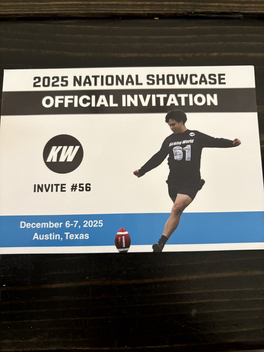 Derek Aguilar (@derekcaguilar) on Twitter photo Thanks to coach brent from <a href="/KickingWorld/">Kicking World Kicking Camps</a> for the Official Invitation to their 2025 National Showcase‼️Won the punt competition!! 3 punt comp= 39yd avg/3.95H. Set the base, time to go up from here!! LETS GROW‼️<a href="/HarlingenFB/">Harlingen Cardinal Football</a> Thanks to coach brent from <a href="/KickingWorld/">Kicking World Kicking Camps</a> for the Official Invitation to their 2025 National Showcase‼️Won the punt competition!! 3 punt comp= 39yd avg/3.95H. Set the base, time to go up from here!! LETS GROW‼️<a href="/HarlingenFB/">Harlingen Cardinal Football</a>