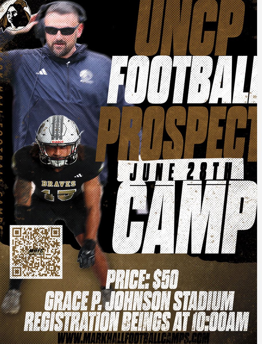 Excited to be attending camp at UNCP this Saturday 6/28!
<a href="/CoachZMayo/">Zach Mayo</a>