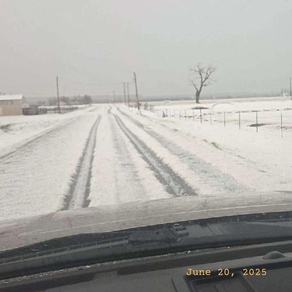 No, that's not snow. That was quite a storm that went through last week! We have an exciting new product that can help with soybean and dry bean crop recovery. Call us today. 940-264-0343. info@visjonbio.com