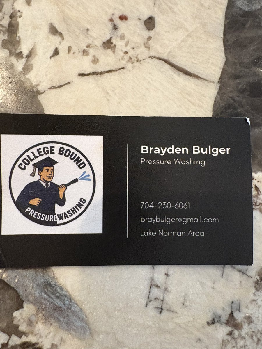 carolinariptide's tweet photo. Riptide Sponsor‼️‼️

Fans please contact College Bound PressureWashing our newest sponsor before Aug 15‼️

Driveways, walkways, patios and decks…let this young Riptide fan get the curb appeal you need‼️

15% off , Code Riptide15 

Call Brayden Bulger
704- 230- 6061 today‼️ https://t.co/ciwK4NMeOq