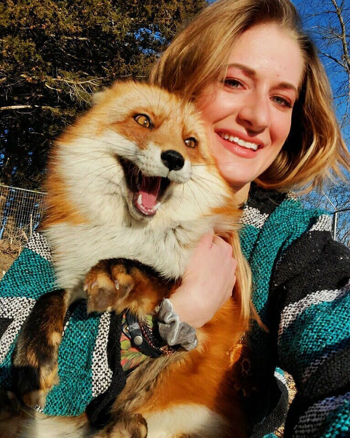 Absolutely devastated by the loss of Save a Fox's Mikayla Raines right now. She was a beautiful soul who dedicated her life to rescuing animals. I'm not sure what drove others to be so cruel to her, but please remember to be kinder to animals AND your fellow humans.