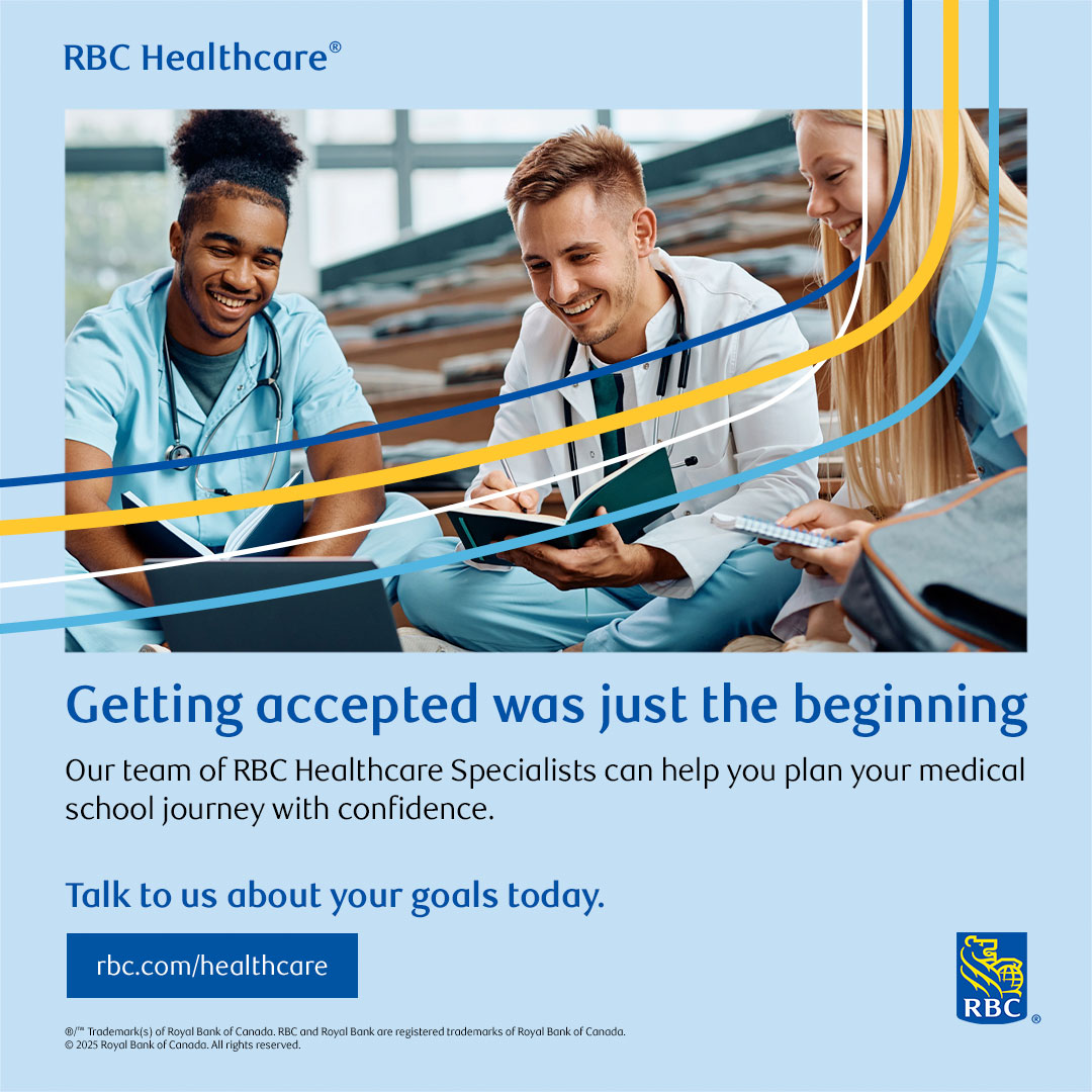 evanhickeyCFP's tweet photo. Congratulations to all the students who have recently been accepted into medical school – you’re one step closer to a brighter future. #RBCHealthcare https://t.co/wDvJJ6sz5S