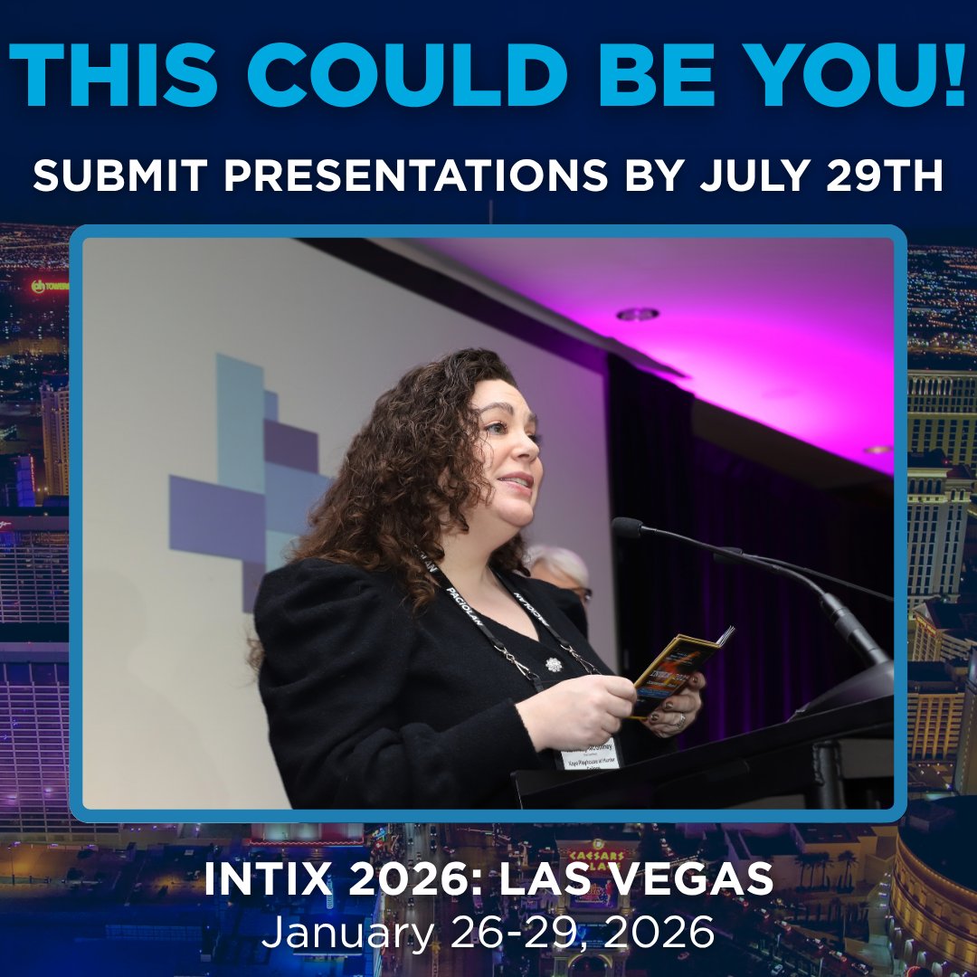 Deadline alert! 🚨 The INTIX 2026 Call for Presentations closes June 29th. This is your chance to help shape the future of ticketing!

Submit your session today: ➡️ bit.ly/INTIX26_C4P