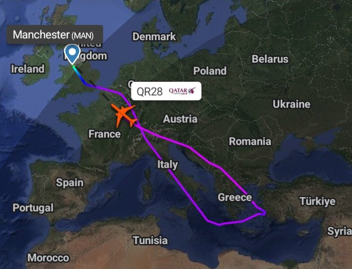 M__ofosu's tweet photo. Massive network disruption; cancellations &amp; diversions ongoing .
#Qatar https://t.co/RmNTpHqMQ9