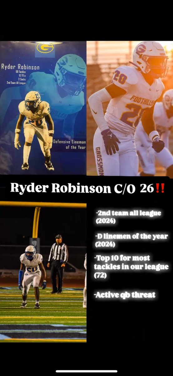 As we get closer to the 26 season i would love to inform you guys who see this! Only getting better senior year will be a blast👀#CO26 #Edgerusher