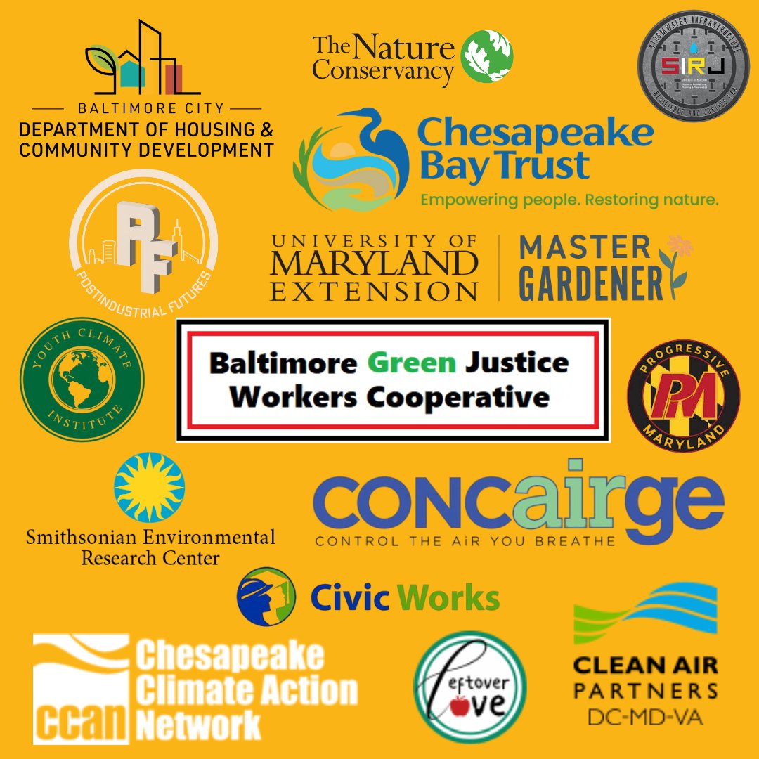 Happening this Saturday! 🌱
Join us for the Sustainability Open House at Carroll Park Rec Center (802 Bayard St) from 12–4 PM.

💬 Meet local orgs, learn about climate action in Baltimore!
🎟️ Free event – Register: ow.ly/IqH150Wf19b

#SustainableBaltimore #BmoreTogether