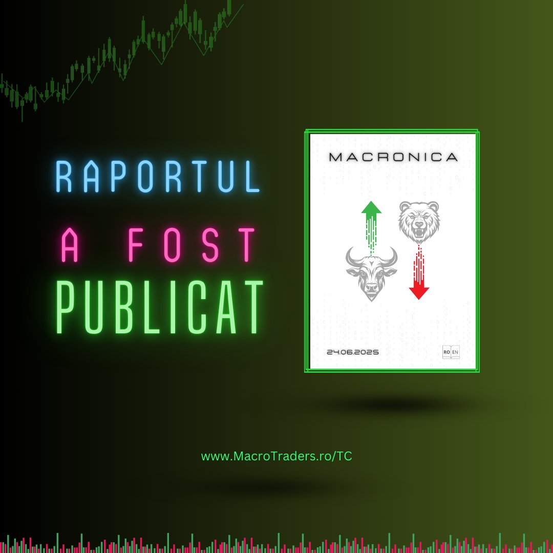BogdanBarnea's tweet photo. 🧨 A apărut ultimul număr din raportul Macronica! 
Ce ascunde această ediție?
Oportunitățile care pot transforma volatilitatea în profit.
https://t.co/VWr61lt4dl
$por la $tudiu!
🇷🇴 ❤️ 📈

#MacroTraders #Romania #TradersClub #Macronica #Weekly https://t.co/Wgx4nJ4V0R
