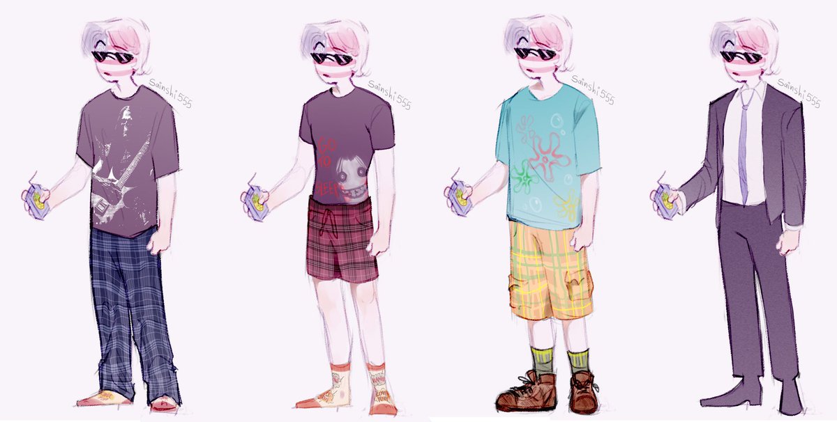 555Manel's tweet image. Head canon outfits
✨✨✨
#CountryHumans #countryhumansamerica