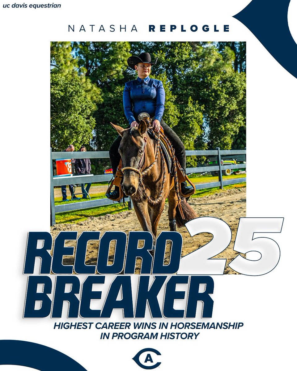𝐑𝐞𝐜𝐨𝐫𝐝 𝐁𝐫𝐞𝐚𝐤𝐞𝐫 💥

Natasha Replogle rounds out her collegiate career with a record of 25 wins for the Aggies! 

#GoAgs
