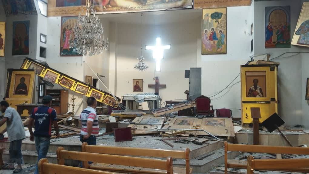 SohaGergos's tweet photo. @PeterSweden7 The bombing of a Greek Orthodox church on 22.6,killing 25, is a horrific reminder of the escalating dangers for Christians in Syria.Urgent action is needed to protect vulnerable religious minorities. We must advocate for their safety and immediate relocation for them https://t.co/5iJZZl7tTX