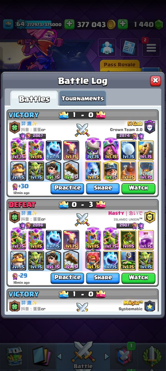 2900 first time pushing  ladder with logbait