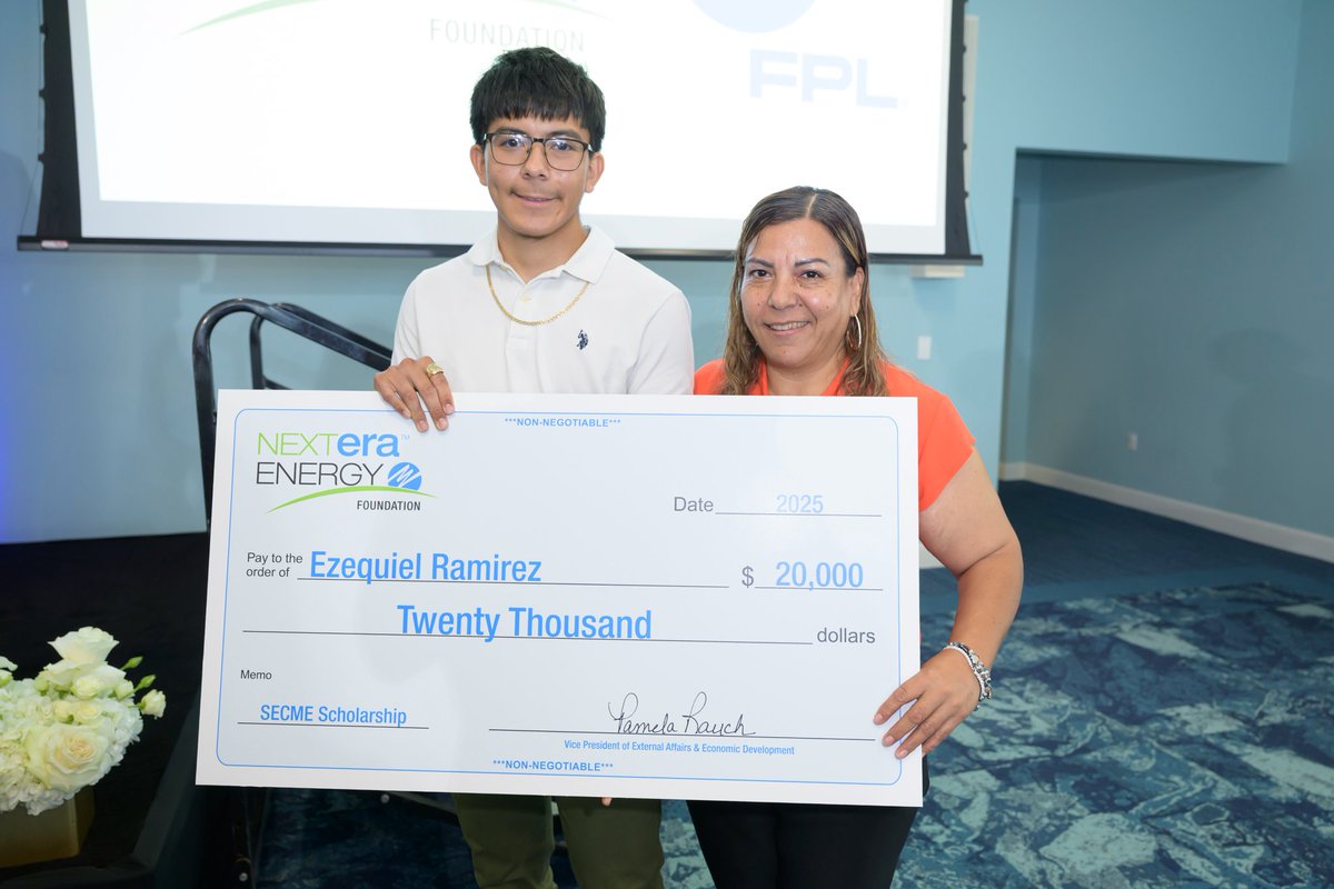 🏆🌟 Our amazing client, FPL, continues to empower the next generation.  Huge congratulations to all of @FPL’s SECME Scholarship winners and their families! 🎉 #FPLCares #PowerToEducate #SECMEscholarships
@InsideFPL