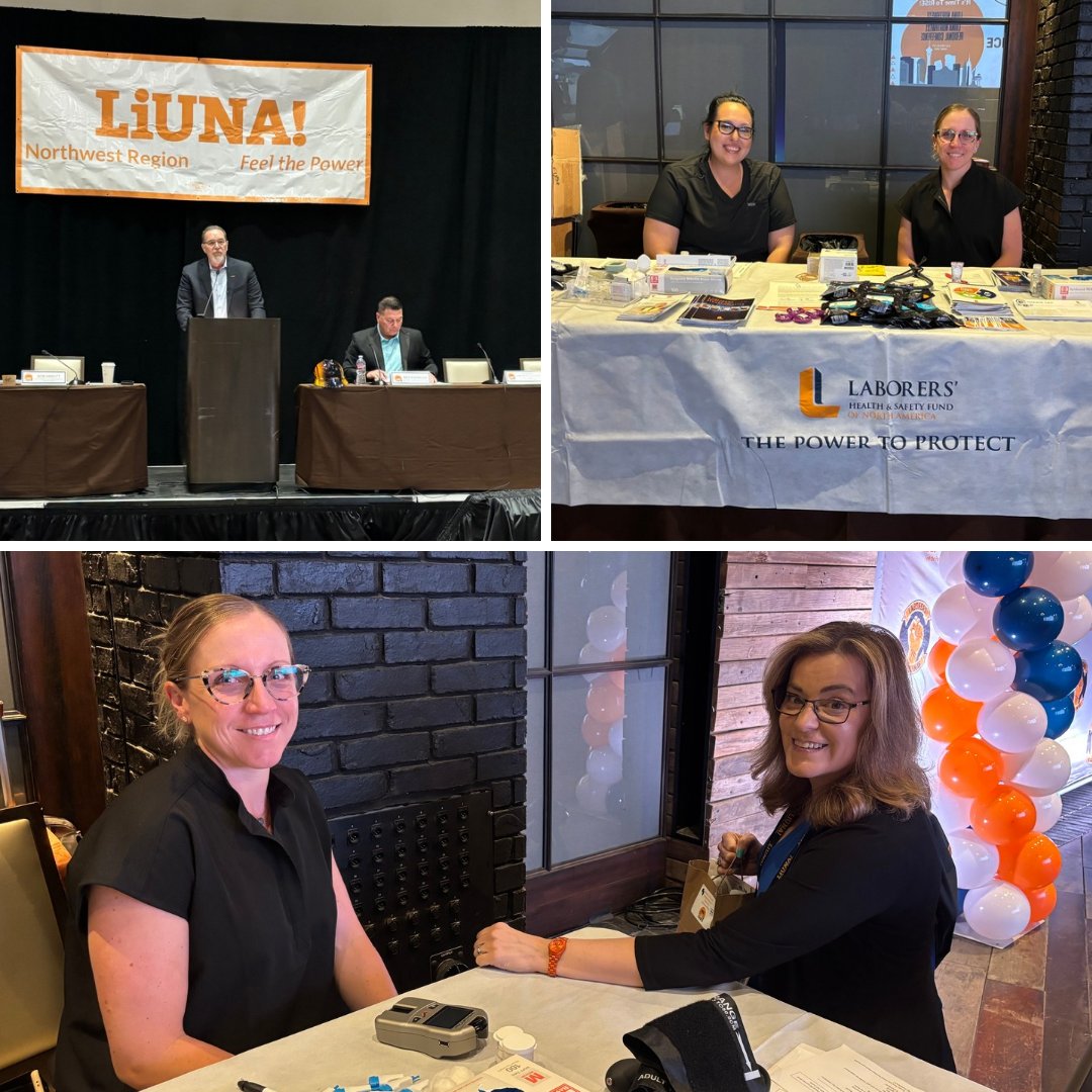 LHSFNA's tweet photo. It’s been a great day at the Northwest Regional Conference. The LHSFNA's Executive Director Lisa M. Sabitoni and Director of Health Promotion Jamie Becker participated in a panel about mental health and well-being, which featured a discussion on LEAN LIUNA. https://t.co/8rPKHYaLAe