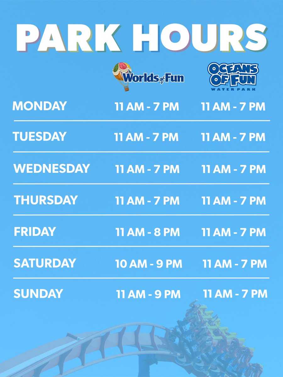 Worlds of Fun tweet media