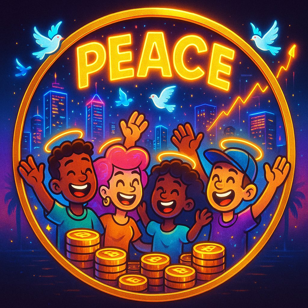 “CONGRATULATIONS WORLD, IT’S TIME FOR PEACE!” — <a href="/realDonaldTrump/">Donald J. Trump</a> 🕊️

The crypto space don’t need more chaos — it needs UNITY.

$PEACE is the movement.
Not hype. Not control. Just COMMUNITY.

👇Join us👇
pump.fun/coin/J1BVFz3S9…

#PEACEcoin #PumpFun #Web3 #LoveIslandUSA #Trump