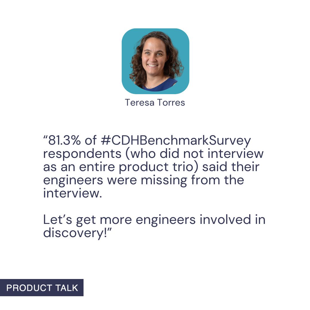 "I firmly believe that when teams work on one outcome at a time, they have a greater overall impact. When teams are split across multiple outcomes, they get pulled in too many directions and make incremental progress on each at best."

📊 Key insights from the 2022 CDH Benchmark