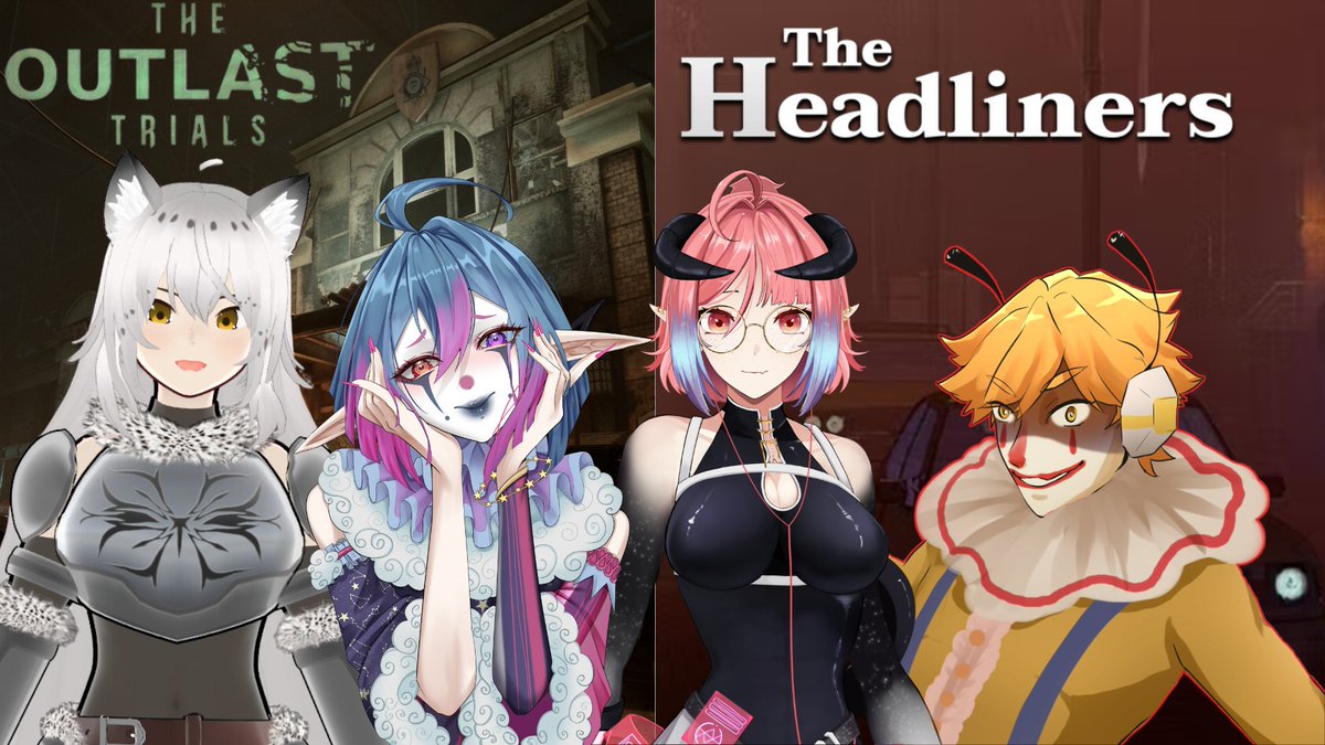 Let's do this! <a href="/XSerris/">XSerris ❄️🐆 Knight Vtuber</a>  and I are playing The Outlast Trials then around 8pm CST <a href="/TrickyBeetuber/">TrickyBee🐝🚀</a>  &amp;  <a href="/YatsuneKoi/">Yatsune 🌸</a>  will be joining us for some Headliners!! I am so excited to be playing w/ some amazing people!!

twitch.tv/lucid_jester3