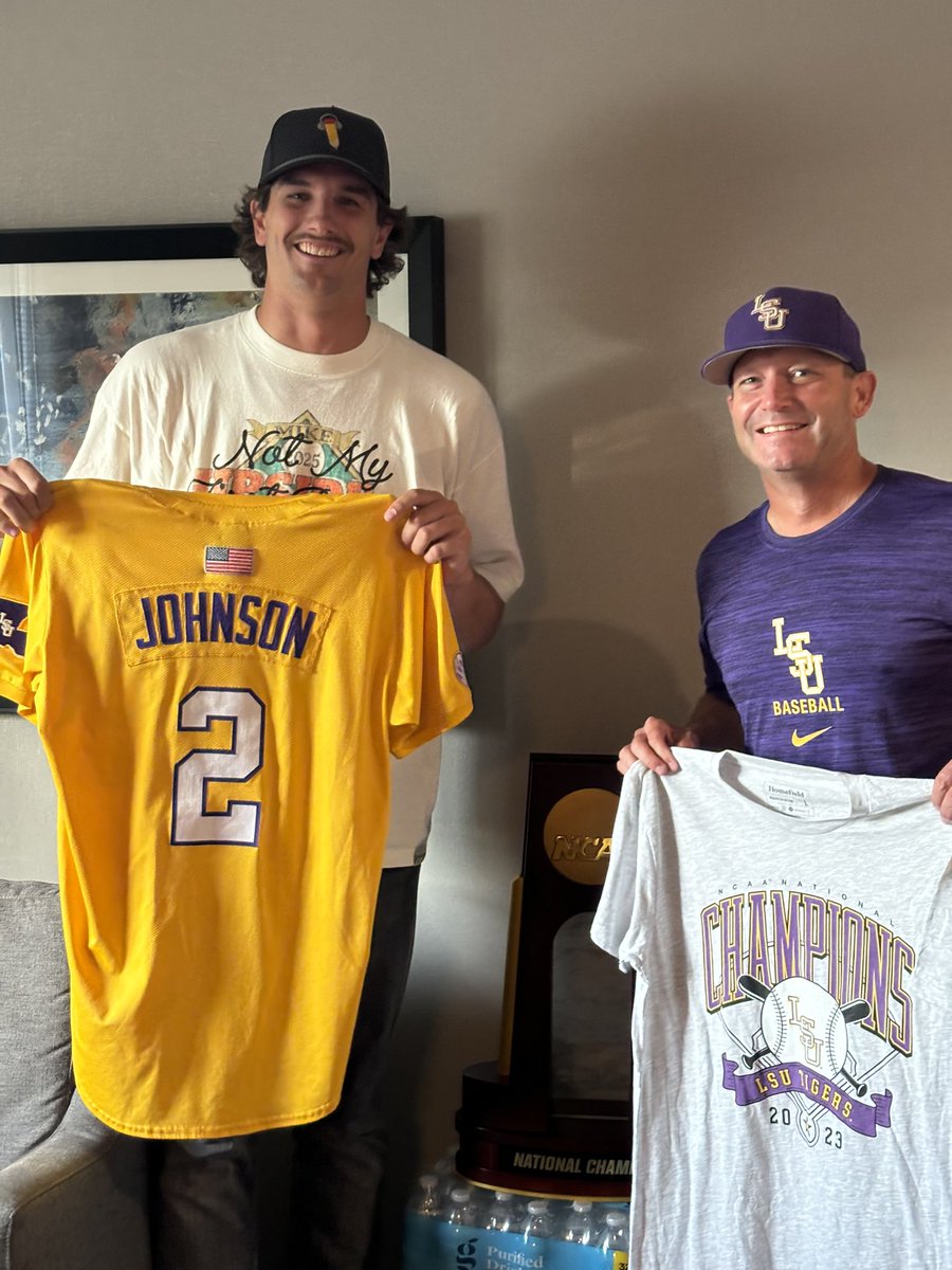 Jack DeLongchamps (@jdelongchamps) on Twitter photo The greatest ‘Shirsey Swap’ of all time ft.
Two championships in three years, a friend of the brand & and an incredibly genuine human being.
So thankful for <a href="/LSUCoachJ/">Jay Johnson</a> 🐐 The greatest ‘Shirsey Swap’ of all time ft.
Two championships in three years, a friend of the brand & and an incredibly genuine human being.
So thankful for <a href="/LSUCoachJ/">Jay Johnson</a> 🐐