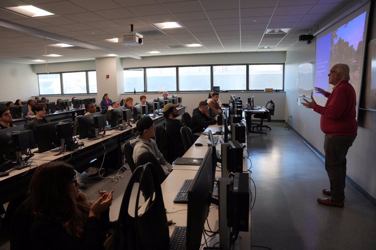 Here’s a reminder about the wonderful support our Industrial Advisory Board provides - like when a few members visited CE 101 last Spring 🌟