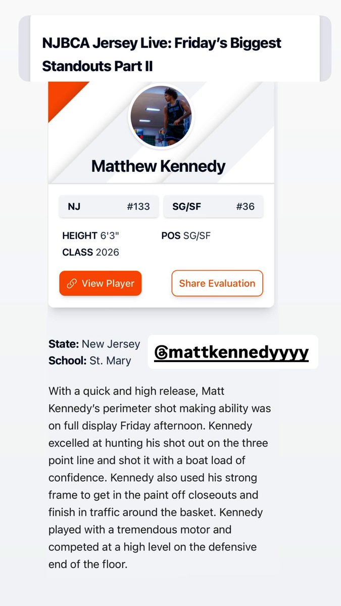 2026 Matt Kennedy 
<a href="/mattkennedyy_/">Matthew Kennedy</a> 
<a href="/PrepHoops_NJ/">Prep Hoops New Jersey</a> 
👇🏾👇🏾👇🏾